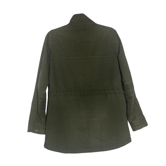 Carhartt Utility Jacket Dusty Olive Green Size Small Canvas Gorpcore Distressed - Picture 2 of 15